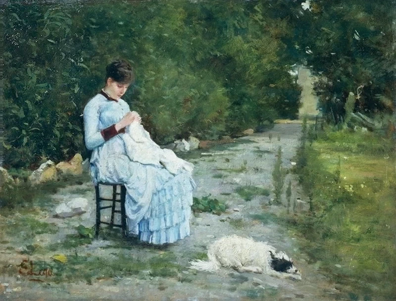 67-In giardino-1883 